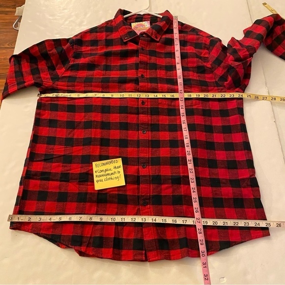 Bob Marley One Love Flannel Shirt Mens XL Shacket Buffalo Plaid Red Black Unisex - Picture 8 of 13